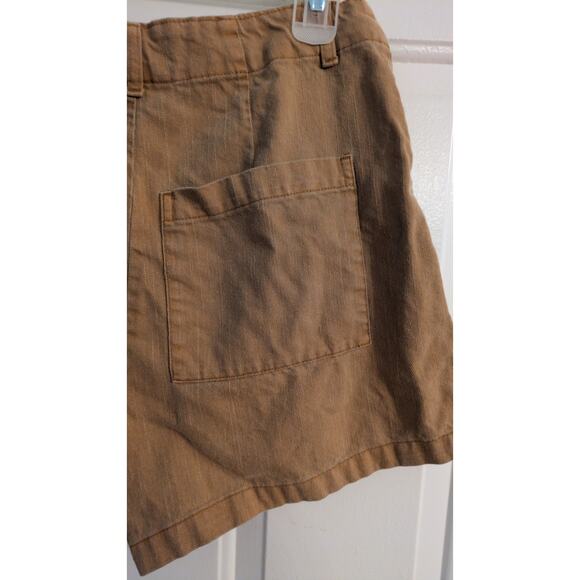 Universal Thread High Waisted Paper Bag Khaki Shorts, Size 6, Summer, Preppy - Picture 4 of 5